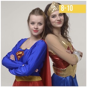 Чудо Жінка і Supergirl
